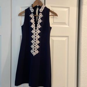 Lilly Pulitzer navy tunic dress